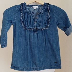 Size 6X Girls 7 for all mankind tunic top